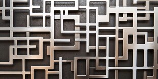 金属几何图案装饰纹理