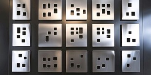 多样金属插座面板展示