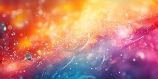 梦幻炫彩流体背景图