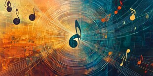 梦幻音乐世界的灵动音符