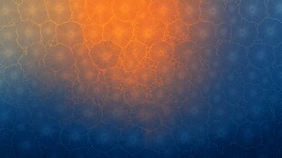 渐变蜂窝图案背景图