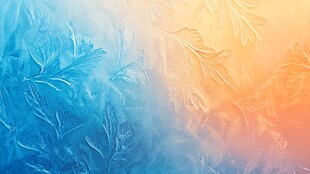 梦幻渐变冰花纹理背景