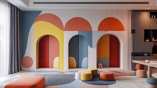 多彩童趣室内空间设计