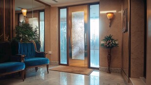 豪华门厅设计尽显高雅格调