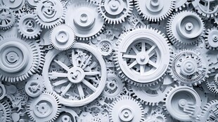 机械齿轮的精密组合世界