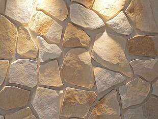石砌墙面纹理特写