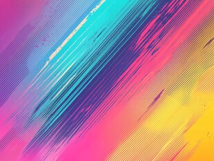 炫彩笔触抽象背景图案