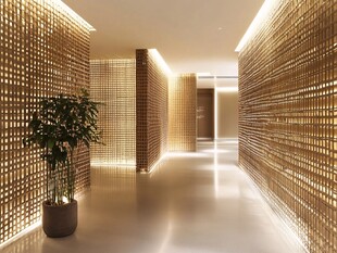 现代简约风走廊设计示例