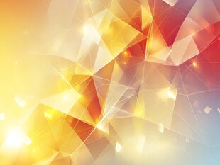炫彩几何光效背景图