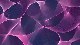 梦幻紫色抽象流动线条背景