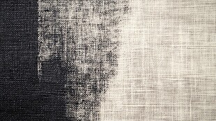 黑白渐变织物纹理特写