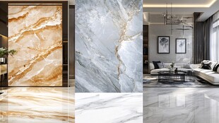 精美大理石家装效果图展示