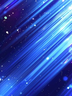 梦幻蓝色光线星空背景