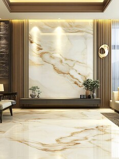 奢华大理石客厅背景墙