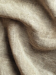 米色麻布纹理特写