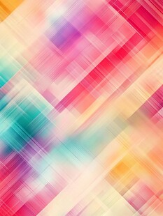 多彩渐变几何条纹背景图