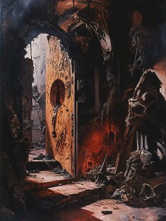 神秘古门后的暗黑世界