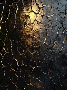 黑金裂纹质感纹理背景