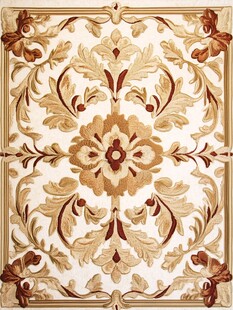 欧式精美花纹瓷砖图案