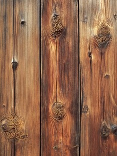 复古木质纹理墙面特写