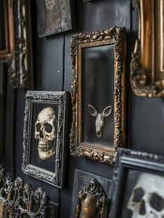 复古暗黑风装饰艺术摆件
