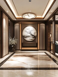 中式典雅入户玄关设计