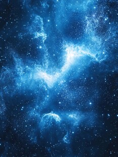 梦幻深邃的宇宙星云图景