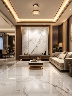 现代轻奢风客厅室内设计