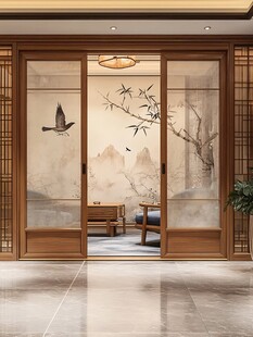 中式屏风间 雅致古韵空间
