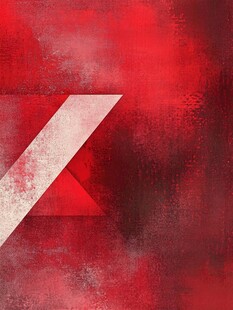 红色几何纹理背景图案