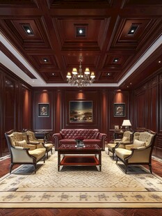 奢华典雅的欧式风格客厅