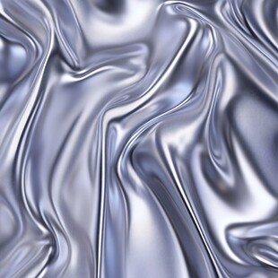 银色绸缎质感背景纹理图
