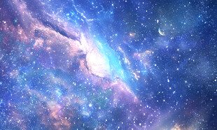 梦幻宇宙星空背景图