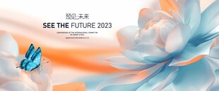 整形蝶变 年会背景