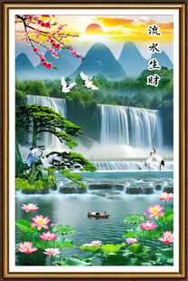 玄关山水画