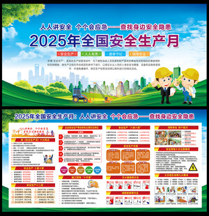 2025年全国安全生产月