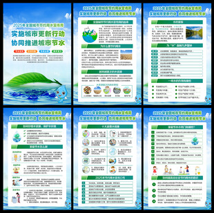 2025年全国城市节约用水