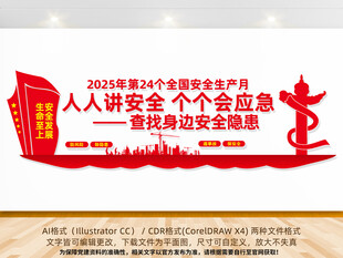 2025年安全生产月文化墙