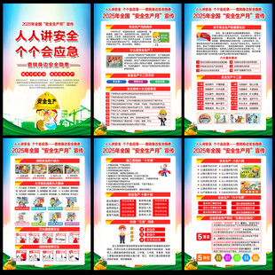 2025安全生产月挂图