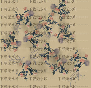扎染花