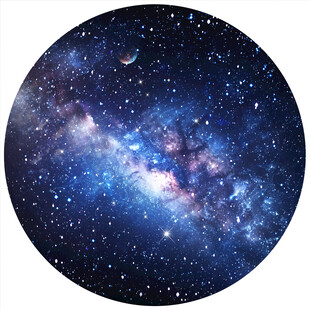 圆形宇宙星空天花软膜