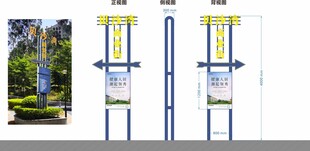 停车场指示牌 方向标 