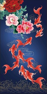 九鱼图