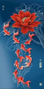 连年有余玄关