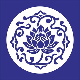 矢量缠枝莲纹传统纹饰图案