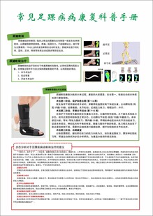 常见足踝疾病康复科普手册