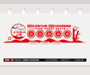 乡村振兴文化墙