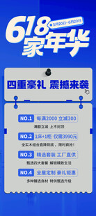 618年中购物嘉年华海报
