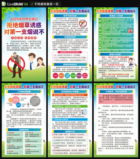 世界无烟日海报