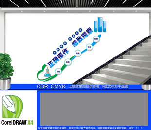 实验室科学楼梯文化墙